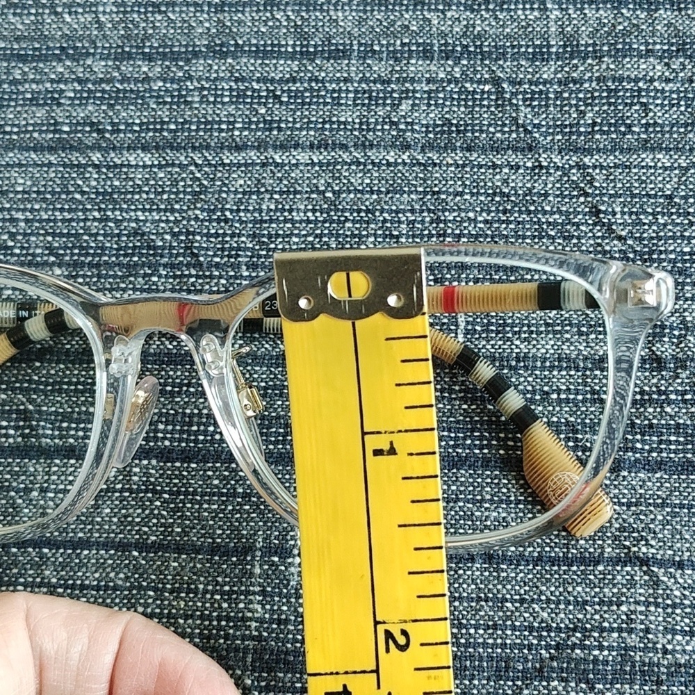 New Burberry Transparent Frame BE2371D - Picture 13 of 16